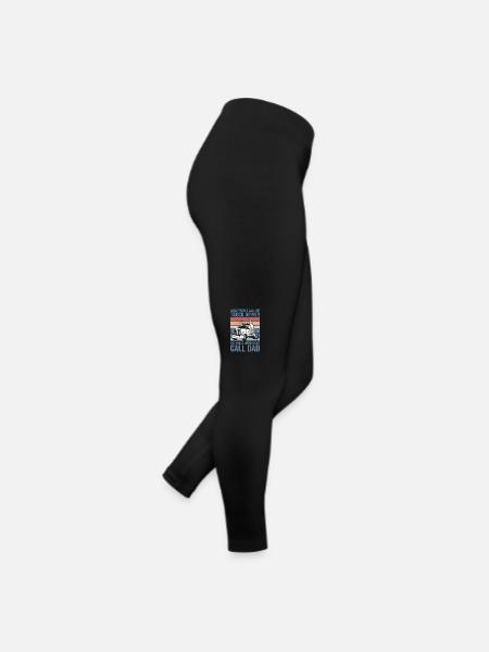 some people call me truck driver - Legging en jersey Femme - noir - Droite