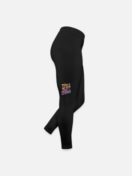 Athéisme, athée, anti-religion, agnostique - Legging en jersey Femme - noir - Droite