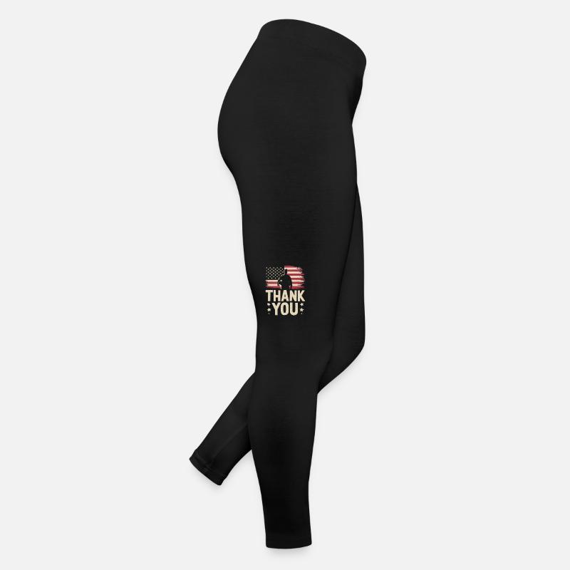 Veteran Militär Soldat Frauen Jersey Leggings