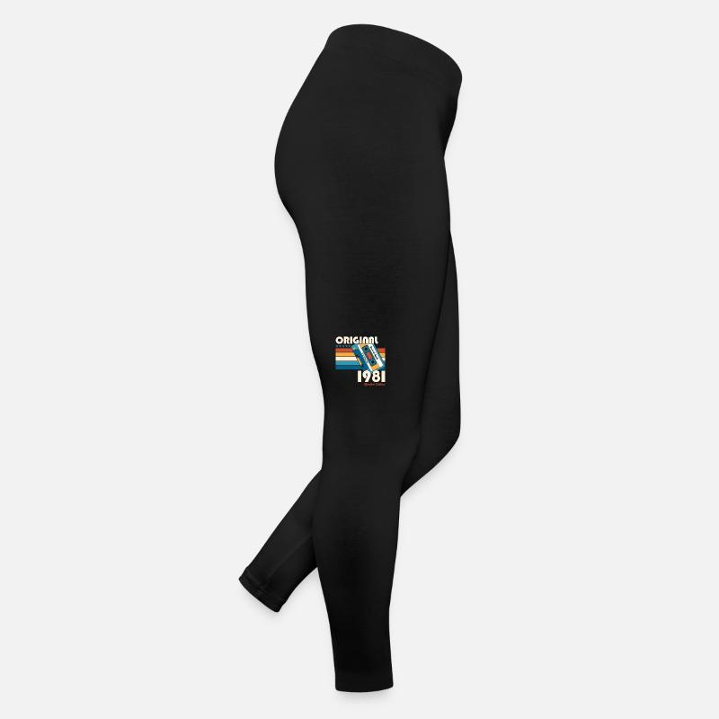 Cassette du 44e anniversaire avril 1981 Legging en jersey Femme