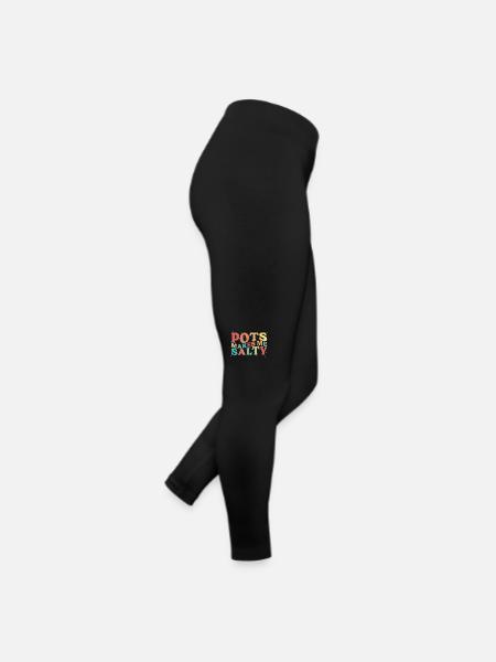 Dysautonomia Awareness Chronic Illness - Women’s Jersey Leggings - black - Right