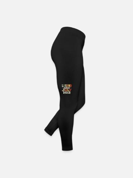 July 2012 Birthday Gift July 2012 Birthday - Women’s Jersey Leggings - black - Right