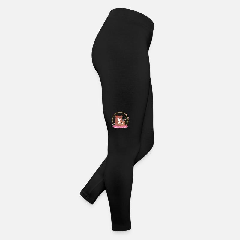 Cadeau pour les mamans L’amour de maman est le plus doux Legging en jersey Femme