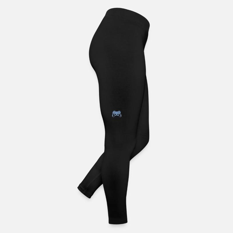 gamer gaming zocker controller glitch Frauen Jersey Leggings