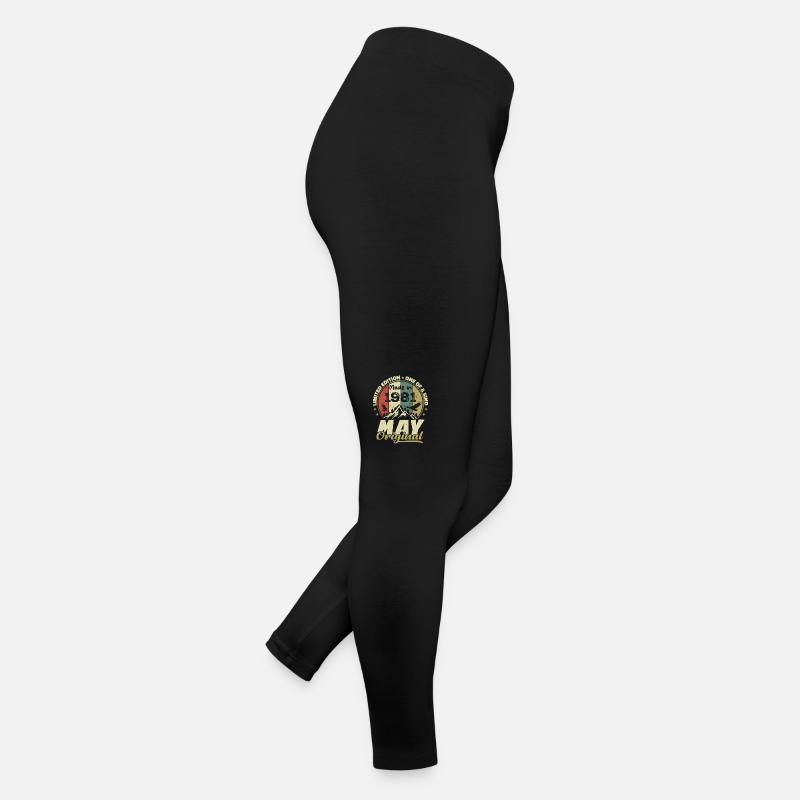 Cadeau Anniversaire Millésime Fabriqué en Mai 1981 Legging en jersey Femme