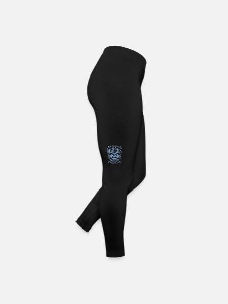 Knackige 22 Geburtstag Jubiläum - Frauen Jersey Leggings - Schwarz - Rechts