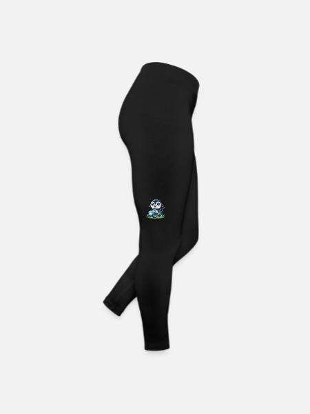 Penguin Tractor Horticulture Landscaper - Women’s Jersey Leggings - black - Right