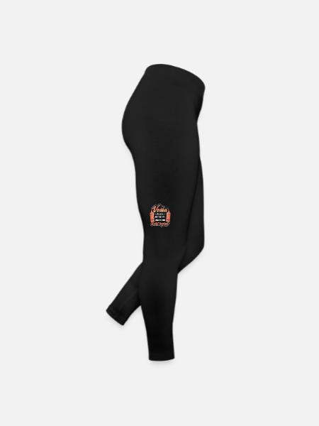 Vodka Spruch Keine gute Geschichte beginnt mit - Frauen Jersey Leggings - Schwarz - Rechts
