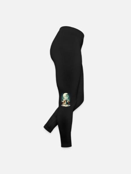 Noël 24 - Legging en jersey Femme - noir - Droite