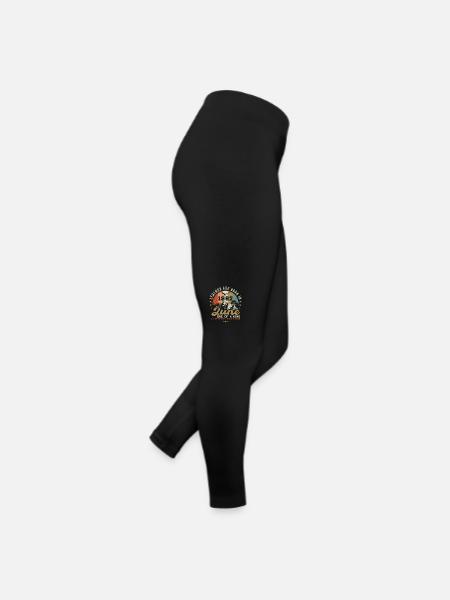 Juin 1982 anniversaire Juin 1982 Juin - Legging en jersey Femme - noir - Droite