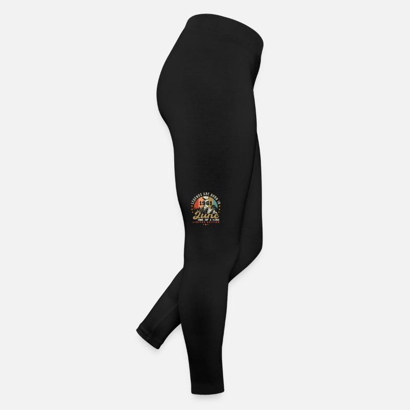 Juin 1961 Anniversaire Juni 1961 Juni Legging en jersey Femme