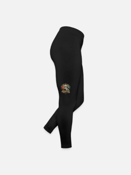 June 1959 Anniversary Juni 1959 Juni - Women’s Jersey Leggings - black - Right
