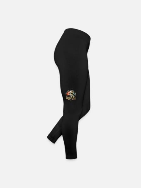 September 1997, Jahrgang 1997 geboren im September - Frauen Jersey Leggings - Schwarz - Rechts