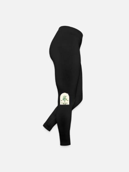 "I'd Propagate That" - Gardener's Humor Indoor - Women’s Jersey Leggings - black - Right