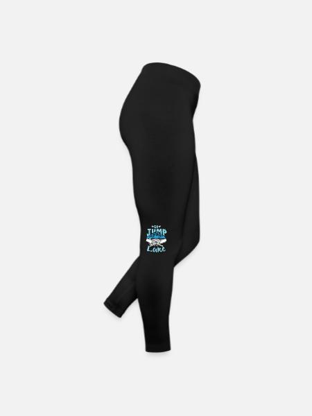 Go Jump In The Lake - Women’s Jersey Leggings - black - Right