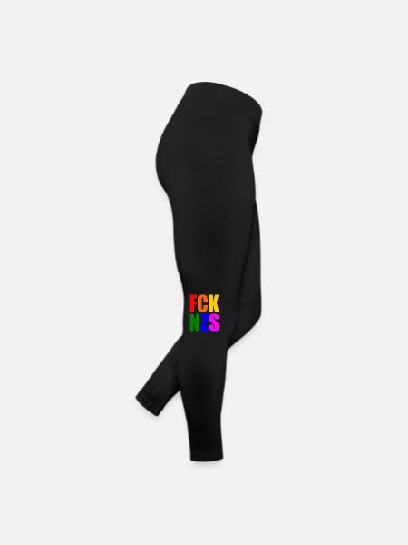 Fck nzs - Women’s Jersey Leggings - black - Right