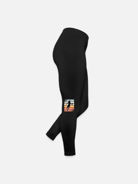 Basketball Basketball Women Basketball - Women’s Jersey Leggings - black - Right