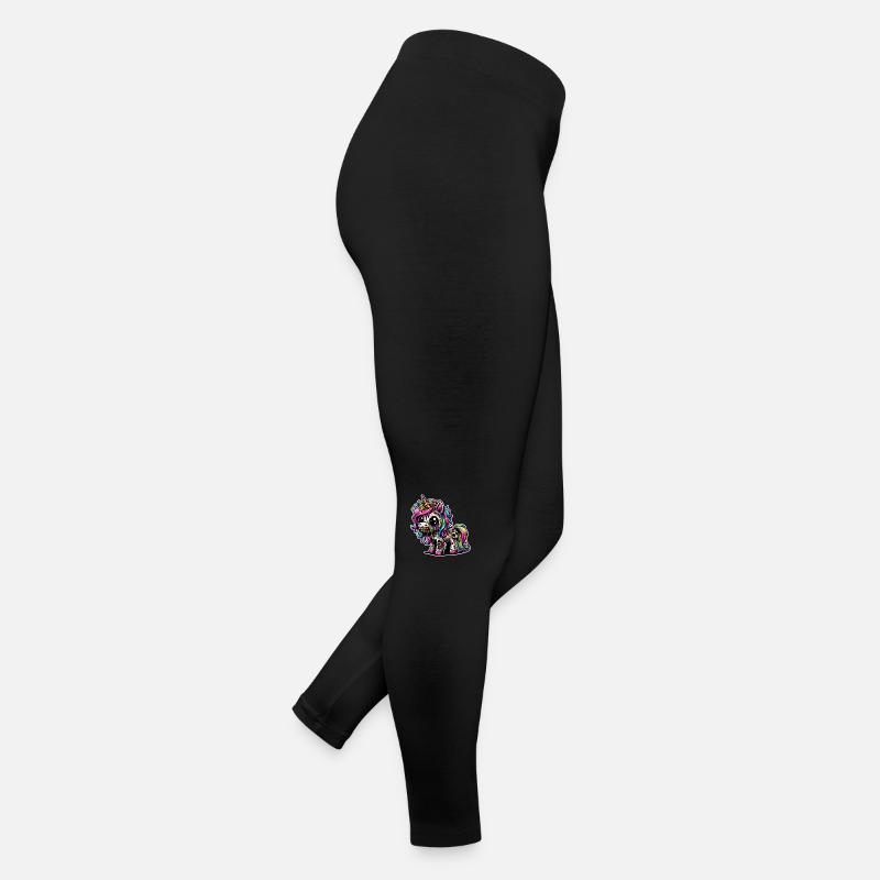 Einhorn Zombie Monster Frauen Jersey Leggings