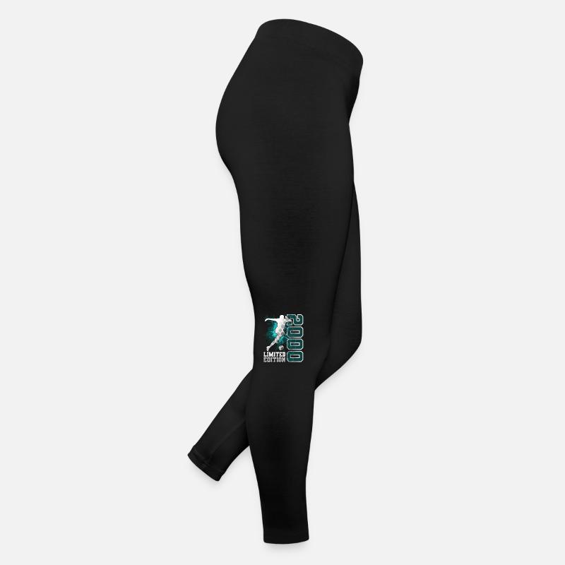 2000 Fußball Limited Edition Geburtstag Frauen Jersey Leggings