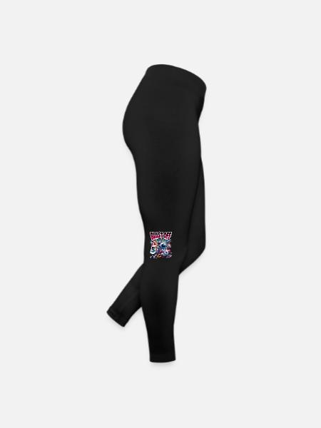 Astronaute 5e anniversaire Espace - Legging en jersey Femme - noir - Droite