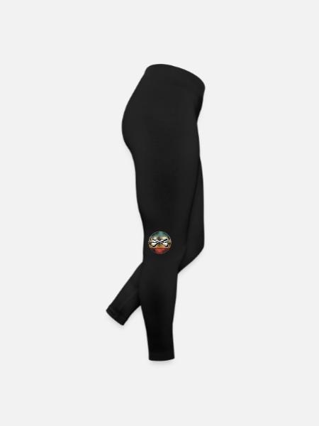 Dartpfeile Dart Darten Darts - Frauen Jersey Leggings - Schwarz - Rechts