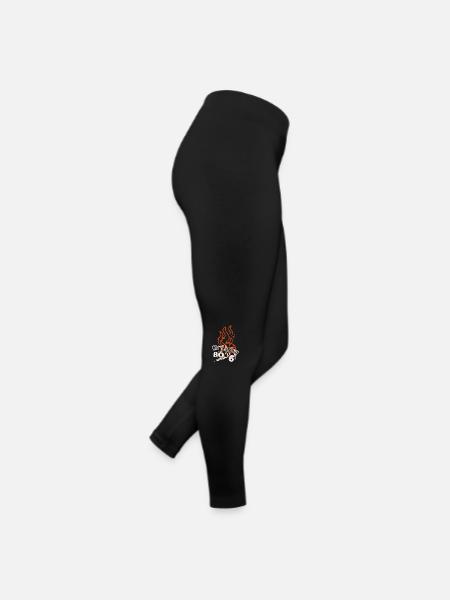 Basketball 6th Birthday Basketball Player - Women’s Jersey Leggings - black - Right