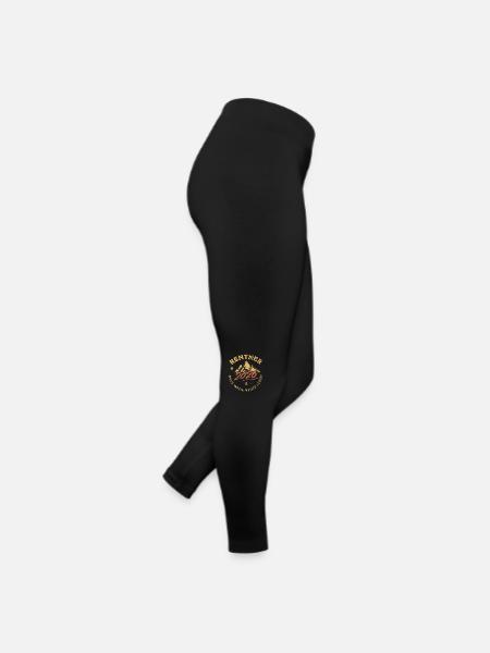 Rentner 2026 - Frauen Jersey Leggings - Schwarz - Rechts