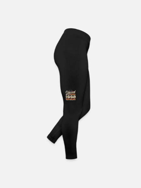 Original 1998 Vintage - Cadeau D’anniversaire 1998 - Legging en jersey Femme - noir - Droite