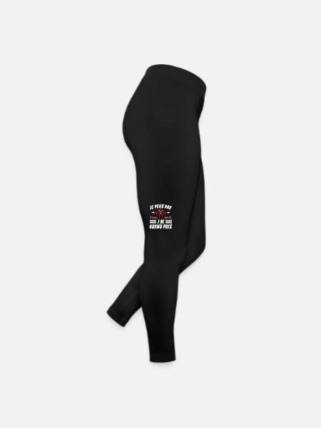 Je Peux Pas J'ai Grand Prix - Legging en jersey Femme - noir - Droite