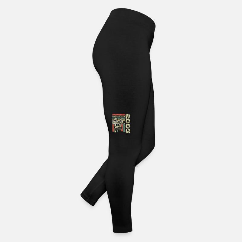 Vintage 2003 - Retro Geburtstagsspruch 2003 Frauen Jersey Leggings