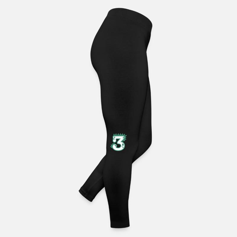 Number 3 Women’s Jersey Leggings