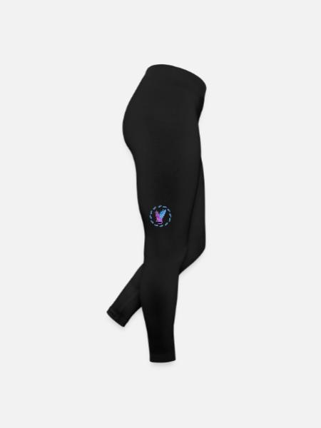 Ange chat E 62 - Legging en jersey Femme - noir - Droite