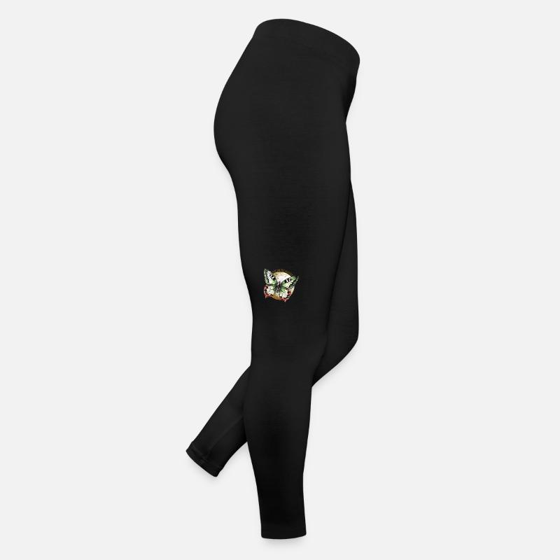 Sauvons les pollinisateurs - Papillon vert Legging en jersey Femme