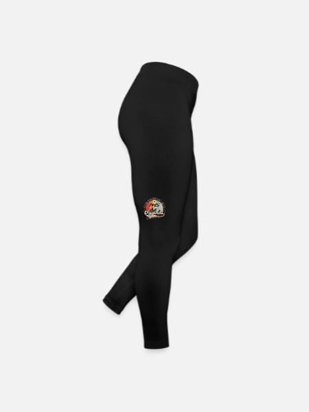 Vintage Cadeau D'anniversaire - Décembre 1985 - Legging en jersey Femme - noir - Droite