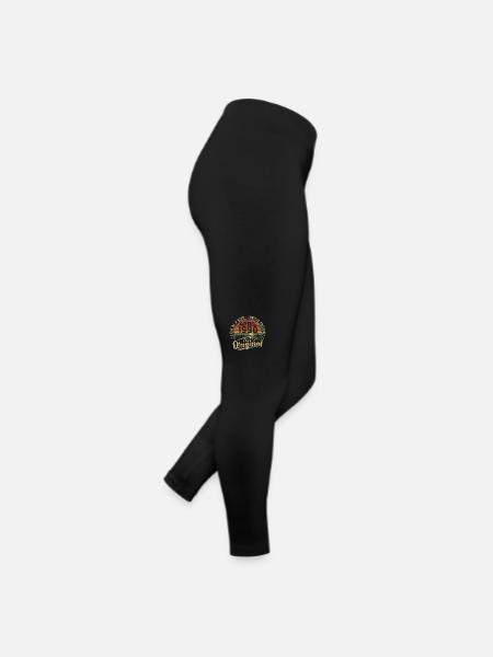 Avril 1990 Cadeau D'anniversaire Vintage 1990 - Legging en jersey Femme - noir - Droite