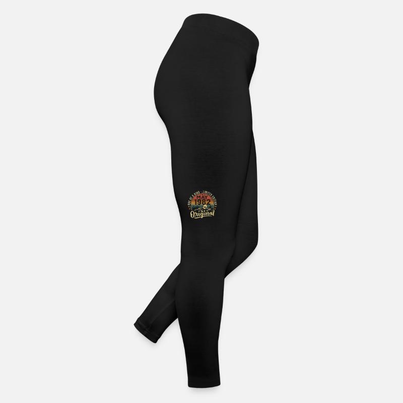 Mai 1982 Vintage Cadeau D’anniversaire Mai 1982 Legging en jersey Femme