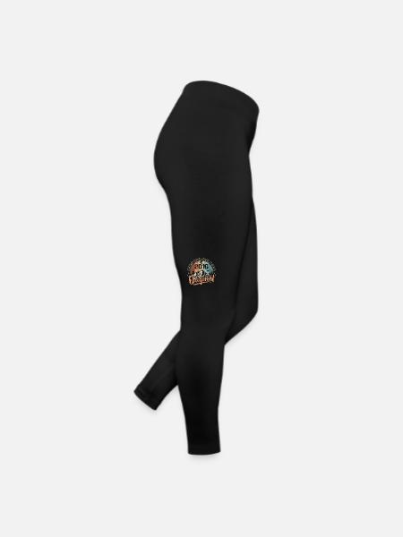 Original 2016 Retro Birthday Gift Born In 2016 - Women’s Jersey Leggings - black - Right