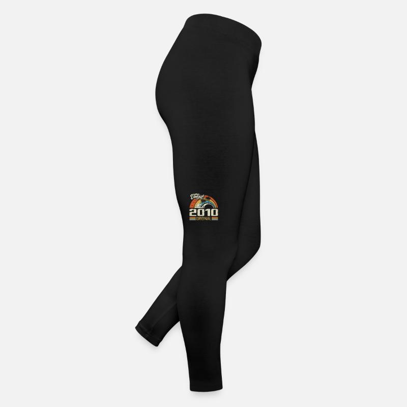 Vintage 2010 Vintage Retro Jubiläumsgeschenk Frauen Jersey Leggings