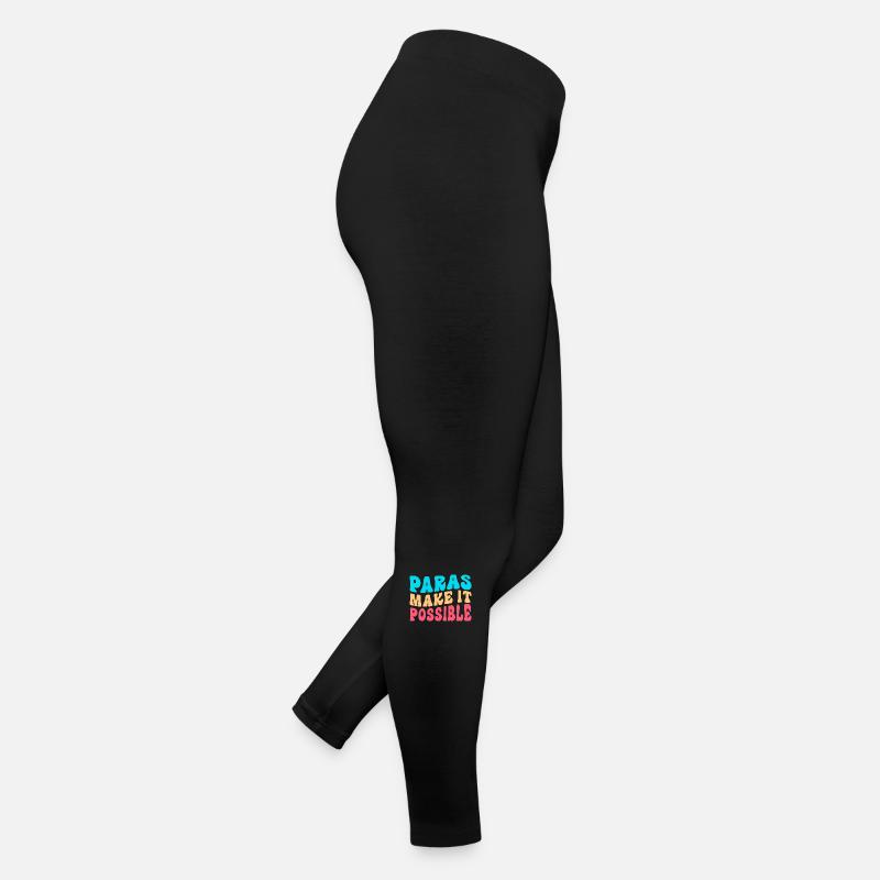 Paraprofessional Paraeducator Teacher Assistant Women’s Jersey Leggings