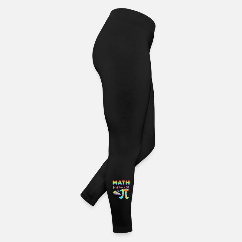Pi Day 2023 Math est un morceau de lettres arc-en-ciel Pi Legging en jersey Femme