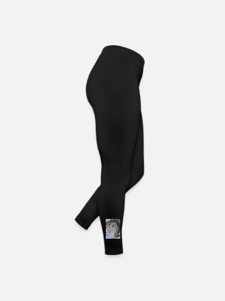 Another dimension colorful road - Women’s Jersey Leggings - black - Right