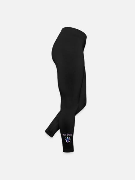 Hail Senpai Neon - Women’s Jersey Leggings - black - Right