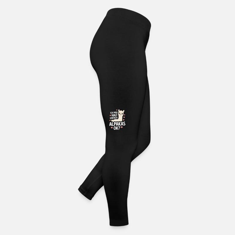 Alpaca Llama Women’s Jersey Leggings