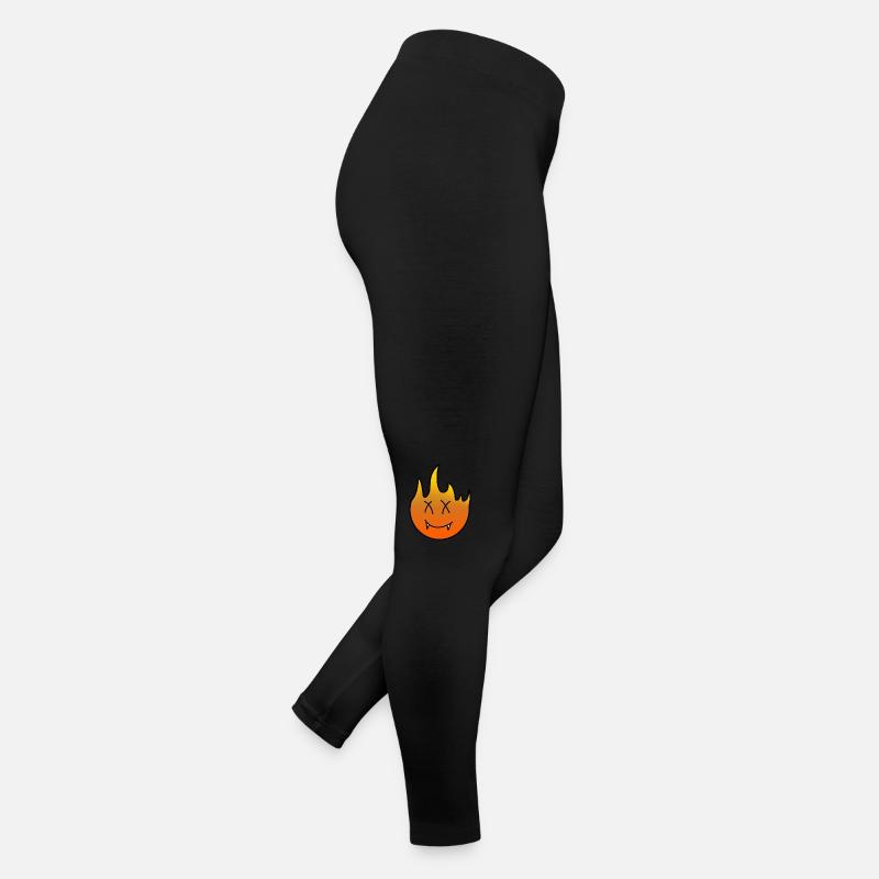 Flamme Frauen Jersey Leggings