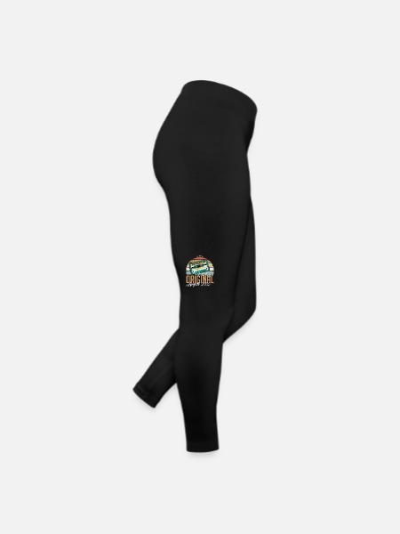 August 2002 Jubiläum 2002 Legenden August - Frauen Jersey Leggings - Schwarz - Rechts