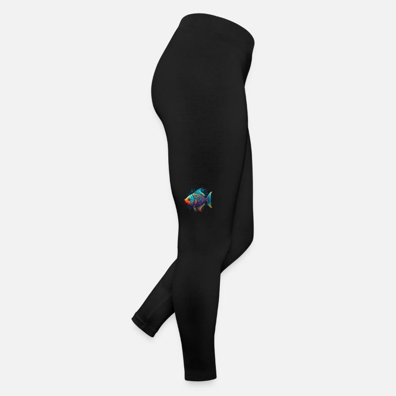 Fish Artwork Women’s Jersey Leggings