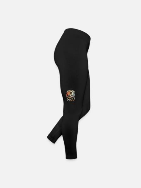 Legendär seit Dezember 2012 limitierte Auflage - Frauen Jersey Leggings - Schwarz - Rechts