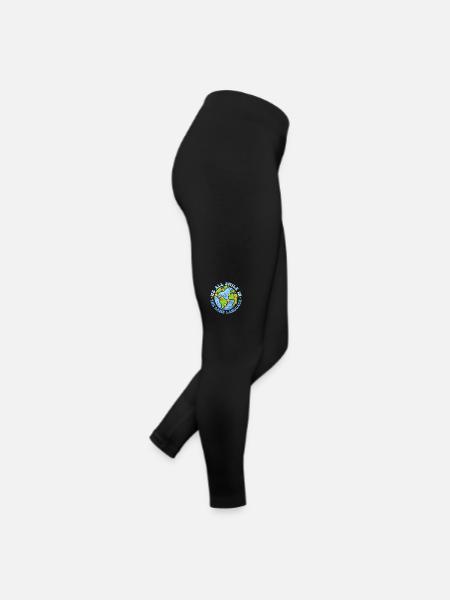 We All Smile In The Same Language Fun ESL Teacher - Women’s Jersey Leggings - black - Right
