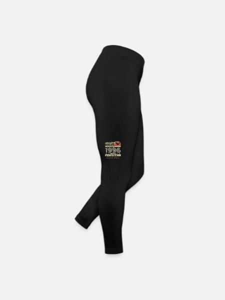 Mai 1996 | Mai 1996 Mai 1996 Geburtstagsgeschenk - Frauen Jersey Leggings - Schwarz - Rechts