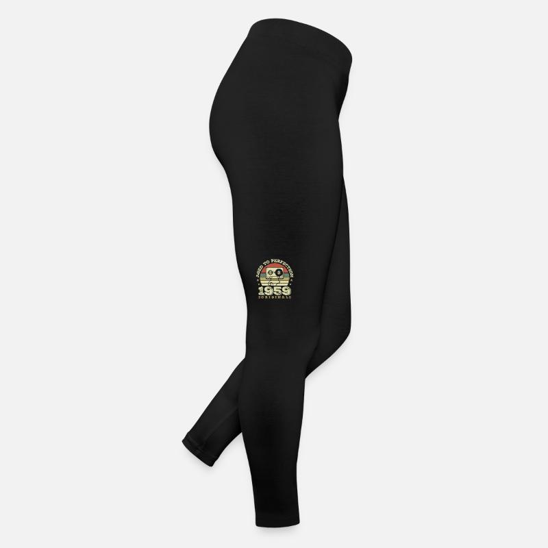 Original Vintage Jubiläumsgeschenkidee 1959 Frauen Jersey Leggings